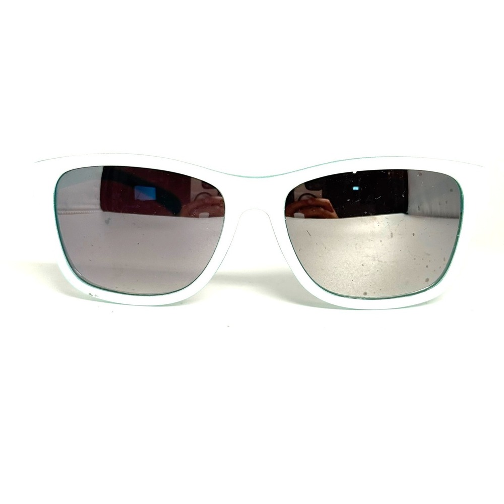 Adrienne‎ Vittadini Sunglasses AVS5047CE 105 White Teal Wayfarer Style